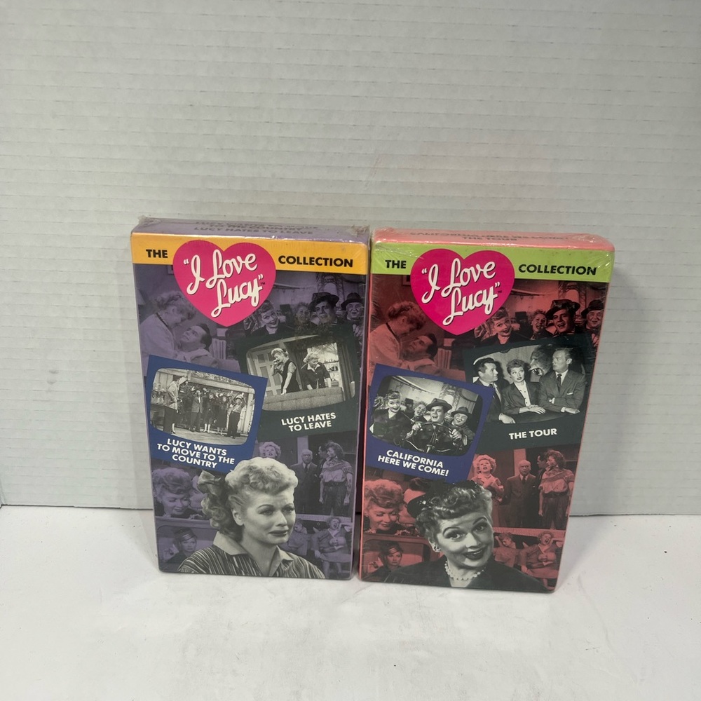I Love Lucy Collection VHS Set - Multicolor
